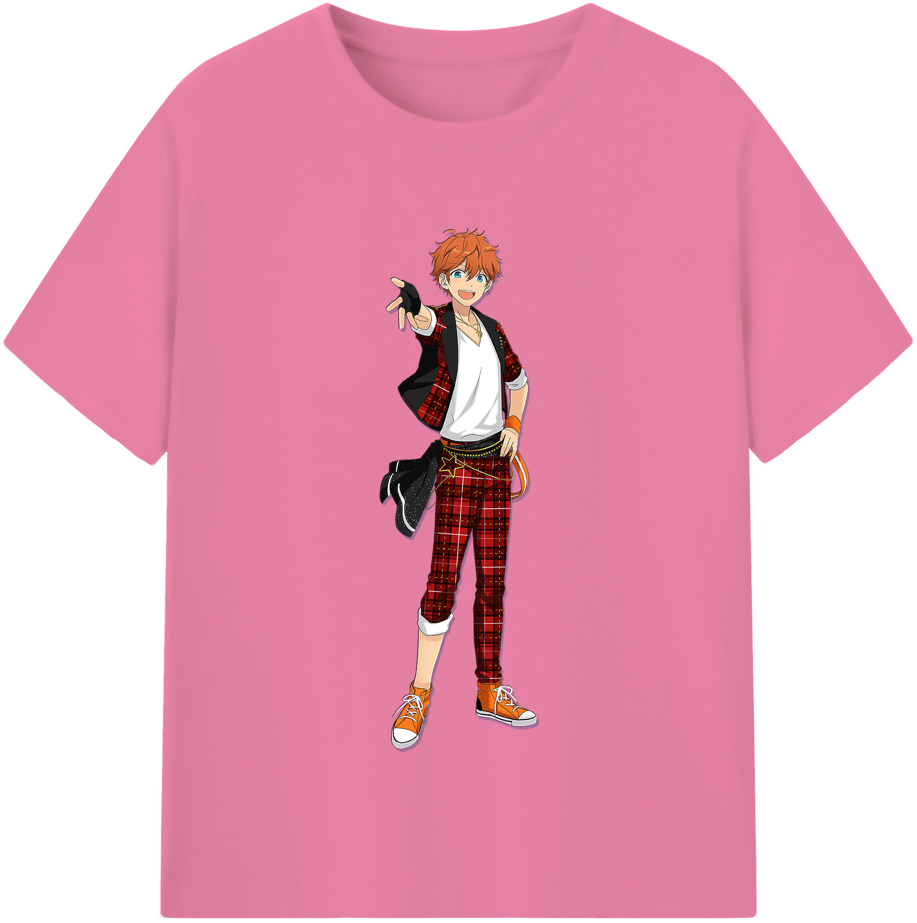 （画像用） あんさんぶるスターズ! Ensemble Stars 綿100％半袖Tシャツ（フロントプリント）